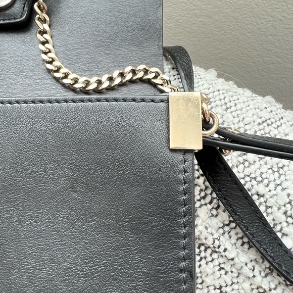 Chloe Faye small leather and suede crossbody bag - Picture 8 of 8